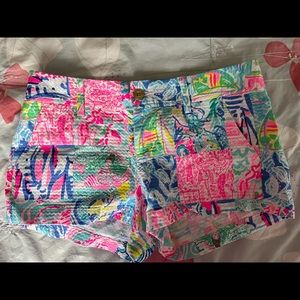 Lilly Pulitzer Walsh Shorts Summer Pop Up Remix